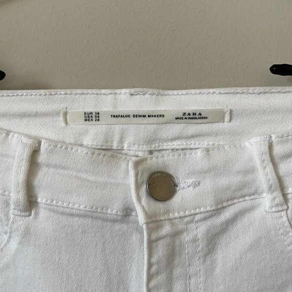 Zara White Skinny Jean - Picture 4 of 5